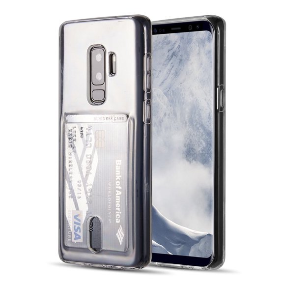 GSA Candy Case w/ID Card Display Slot for Samsung Galaxy S9 Plus - Clear