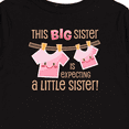 thumbnail image 4 of Inktastic This Big Sister is Expecting a Little Sister Girls Long Sleeve Toddler T-Shirt, 4 of 5