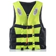 thumbnail image 2 of Camo Life Jacket with Adjustable Straps for Hunting Fishing Outdoor Sports and Water Safety Yellow M, 2 of 6