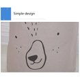 thumbnail image 4 of Cesto plegable para la colada, organizador de gran capacidad, juguetes para niños, artículos diversos, contenedor redondo, bolsa de expresión Almacenamiento y organización del hogar Negro/M Advancent HA082397-05, 4 of 6