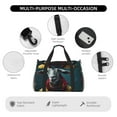 thumbnail image 4 of Balery Surrealist Goat Bolsa de Gimnasio para Mujeres, Bolsa de Viaje con Bolsillo Húmedo, Bolsa de Fin de Semana para Mujeres, Bolsa de Viaje Resistente al Agua, 4 of 7