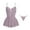 Purple, variant on Women Lace Nightgown Sleepwear Chemise V-Neck Cute Loungewear Nightshirt Mini Dress Ladies Pajamas Dress Purple One Size