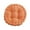 Orange, variant on PureCasa Round Thick Non-Slip Polyester Seat Cushions, Household Chair Cushion Breathable Chair Pads for Home Office Classroom, Simple Style Home Decor All-Season Gifts, 16"x16"x4", 1PC, Orange