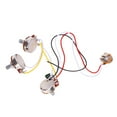 thumbnail image 2 of Arnés de cableado de guitarra, kit de potenciómetro de guitarra Potenciómetro de guitarra de jazz Arnés de cableado de tono de volumen Funcionalidad inteligente, 2 of 8