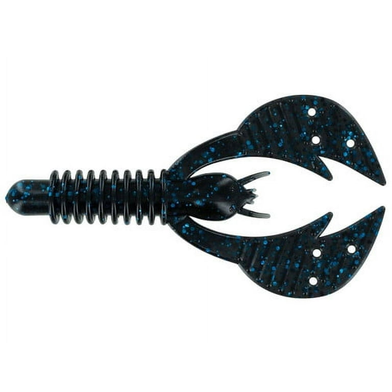 Big Bite Baits 3" Kamikaze Craw - Green Pumpkin (Pack Of 8)