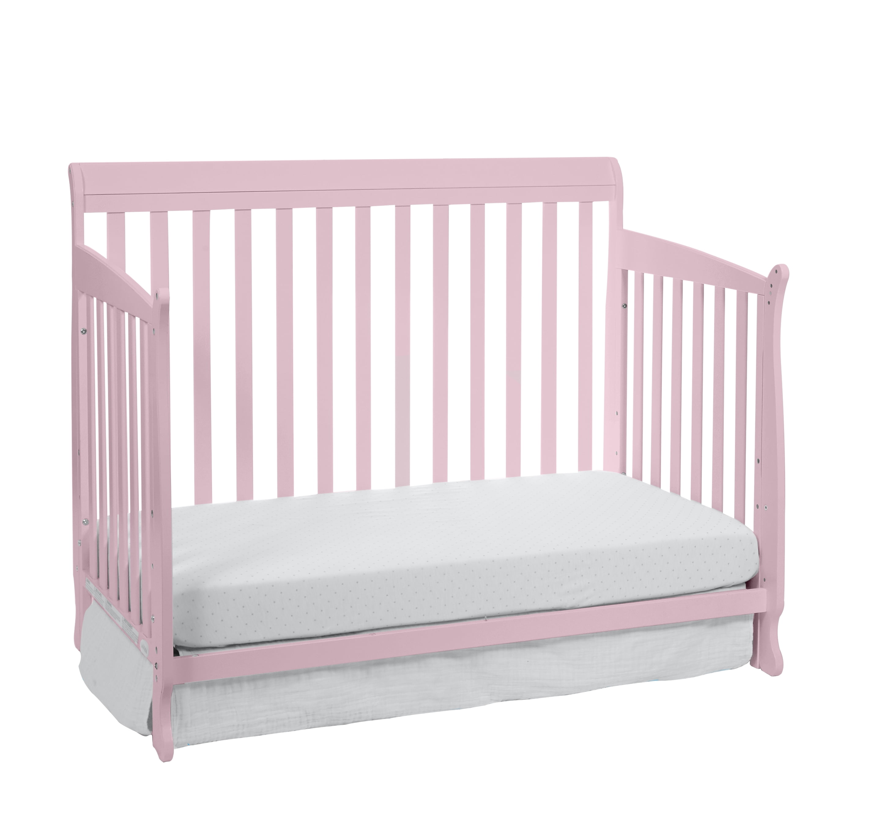 Suite Bebe Riley Crib and Toddler Guard Rail Bundle, Pink