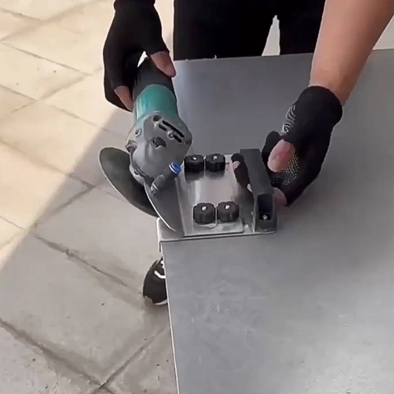 45 Degree Ceramic Tile Chamfering Stand, Angle Grinder Accessory for Precise Tile Cutting and Polishing, Adjustable Tool for Home Renovation DIY and Construction Projects