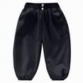 thumbnail image 5 of NOLDARES Boys Jogger Sweatpants with Pockets, Soft & Comfortable , Outdoor Collection(Black,11-12 Years), 5 of 7