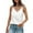 237# White, variant on UoCefik Women's Silk Satin Tank Tops 2025 V Neck Adjustable Spaghetti Strap Sleeveless Camisole Summer Basic Blouse Pink M