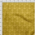 thumbnail image 4 of oneOone Georgette Viscose Yellow Fabric Nautical Quilting Supplies Print Sewing Fabric By The Yard 42 Inch Wide, 4 of 4