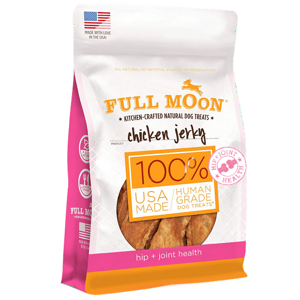 Full Moon All Natural Human Grade Dog Treats for Hip & Joint Health