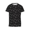 thumbnail image 4 of Wukai Cute Skull Youth Unisex Short Sleeve T-Shirt for Boys, Girls, Teens, and Kids-Large, 4 of 7