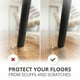 thumbnail image 4 of ¡357 almohadillas de fieltro negro para muebles X-Protector! Gran cantidad de almohadillas para muebles para pisos de madera con muchos tamaños grandes: sus protectores de pisos de madera ideales para, 4 of 6