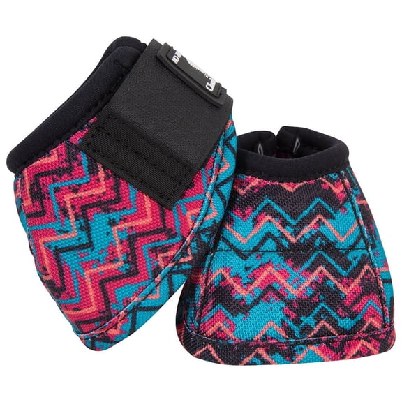 Classic Equine Dyno Bell Boots Fun Colors and Patterns Techno / Medium