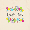 thumbnail image 4 of Inktastic Omas Girl Bright Flowers Girls Baby T-Shirt, 4 of 5