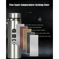 thumbnail image 5 of 350-1000ML Smart Thermos High Capacity Mug Stainless Steel Tumbler Insulated Water Bottle Vacuum Flask for Office Tea Cup (A,1000ML), 5 of 7