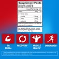 thumbnail image 3 of EVL BCAAs Amino Acids Powder - BCAA Powder Post Workout Recovery Drink and Stim Free Pre Workout Energy Drink Powder - 5g Branched Chain Amino Acids Supplement for Men - Rocket Pop, 3 of 8