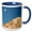 Blue/White, variant on 3drose, Usa, California, Sierra Nevada Mountains. Moonset Behind Mt. Tom., 11oz Two-tone Green Mug