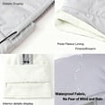thumbnail image 5 of Waterproof Fleece Lined Hood, 3-in-1 Winter Windproof Cold Proof Ski Masks & Balaclava Over Helmet, Unisex Neck Warmer for Snowboarding and Ice Fishing, 5 of 7