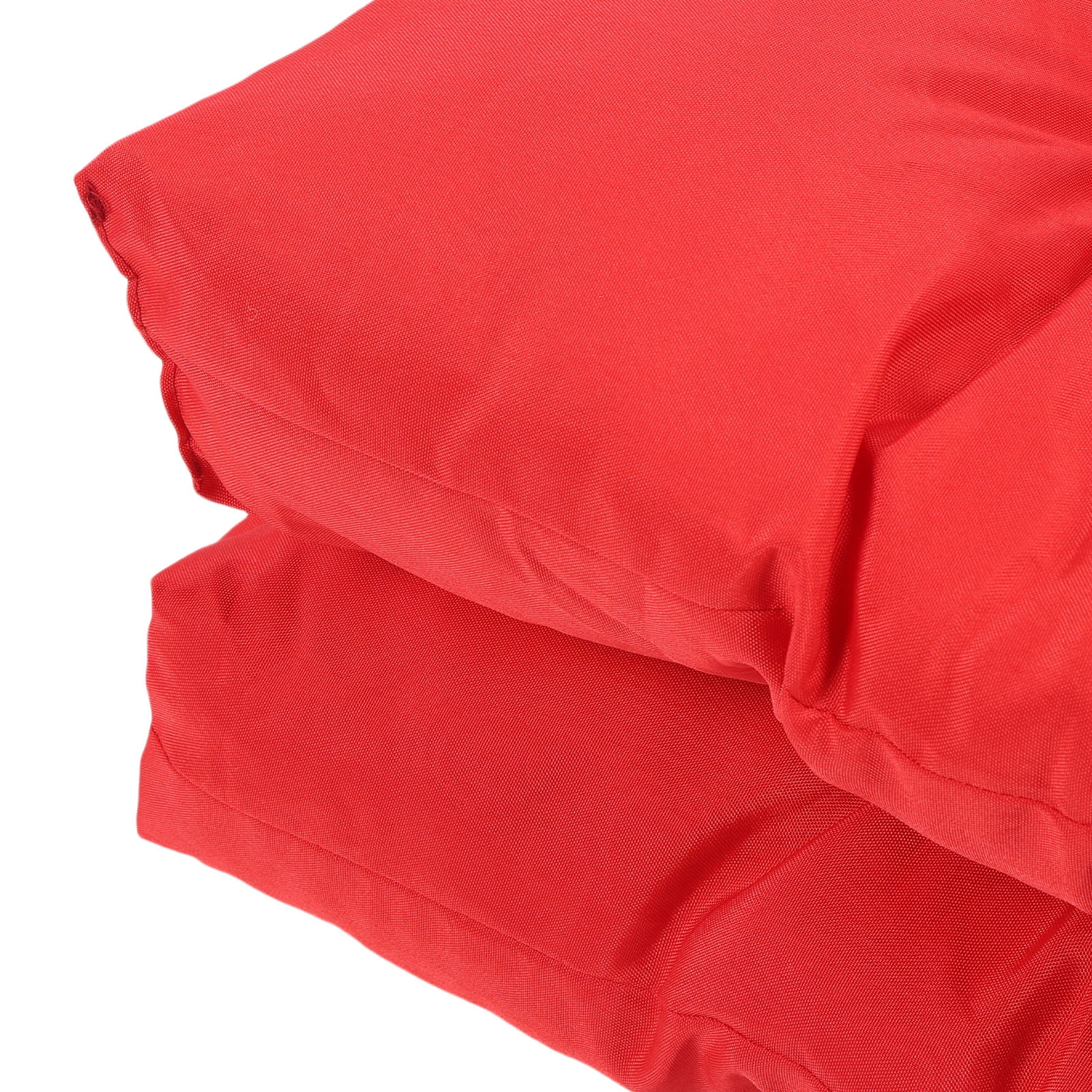 M Buder 2-Piece Outdoor Chair Cushions Tufted Patio Furniture Cushions, Waterproof Thick U-Shaped Seat Pads, 18.9 x 18.9 Inches / 48 x 48 cm, Vibrant Red