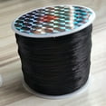 thumbnail image 2 of 60m/roll Beading Thread Jewelry Making Elastic Beading Cord DIY Thread for Wristband Bracelet Necklace Anklet, Black, 2 of 7