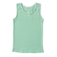 thumbnail image 6 of Sportoli Girls and Toddlers Underwear Ultra Soft 100% Cotton Pack of 4 Tank Top Undershirts - Assorted (Size 9/10), 6 of 7