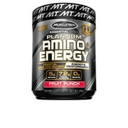 Muscletech Essential Series Platinum Amino Energy, Fruit Punch, 295 Gram