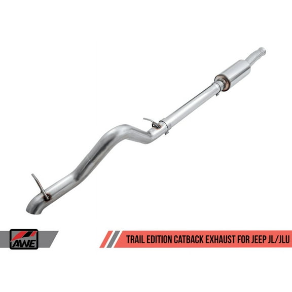 AWE Tuning 2018  Jeep Wrangler JL/JLU 3.6L Trail Edition Cat-Back Exhaust - 3015-21003