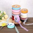 thumbnail image 4 of Unique Bargains 1.2 Inch Wide 50 Yard Lace Ribbon Floral Pattern Gray Lace Trim Ribbon for Gift Wrapping, Wedding Decor, 4 of 5