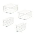 thumbnail image 6 of iDesign, Linus Pantry Bins, Set of 4, Clear, 12 x 10 x 10", 6 of 7