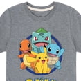 thumbnail image 3 of Pokémon - Starter Pokémon - Youth Short Sleeve Graphic T-Shirt, 3 of 5