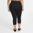 thumbnail image 2 of NIKE Womens Black Stretch Active Wear Capri Leggings Plus 3X, 2 of 3
