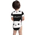 thumbnail image 6 of Rocae Cat Meow for Baby Climbing Clothes Soft Baby Romper for Active Infants Comfortable and Breathable Crawling Jumpsuit Unisex Baby Outfit 2 Years, 6 of 8