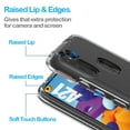 thumbnail image 5 of MUNDAZE For Samsung Galaxy A21 Transparent Clear Double Layer Phone Case Cover, 5 of 6