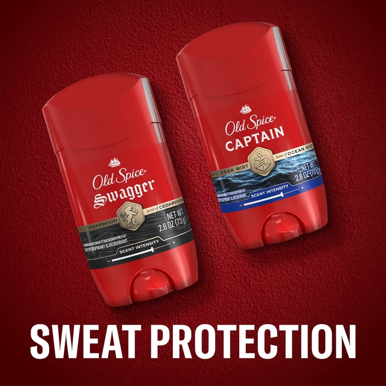 Old Spice Men's Antiperspirant Deodorant, Invisible Solid, Swagger