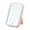 Pink, variant on KBANNICAL LED Student Dormitory Makeup Desktop Beauty With Lights For Home And Stand Alone Full Length with Lights Mini Vanity Light up Makeup Stand Vanity Table Rose Makeup Kits