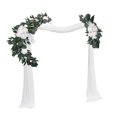 thumbnail image 3 of Wedding Arch Flowers Artificial Floral Swag For Lintel Peony Door Wreath Home Decoration, 3 of 11