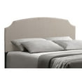 thumbnail image 2 of Hillsdale Lawler Fabric Upholstered Queen Headboard with Frame in Cream, 2 of 5