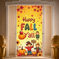 thumbnail image 6 of Pumpkin Decoration Happy Fall Banner Autumn Leaves Harvest Scarecrow Decoration for Fall Festival Thanksgiving Home Decor Seasonal Celebration, 6 of 9