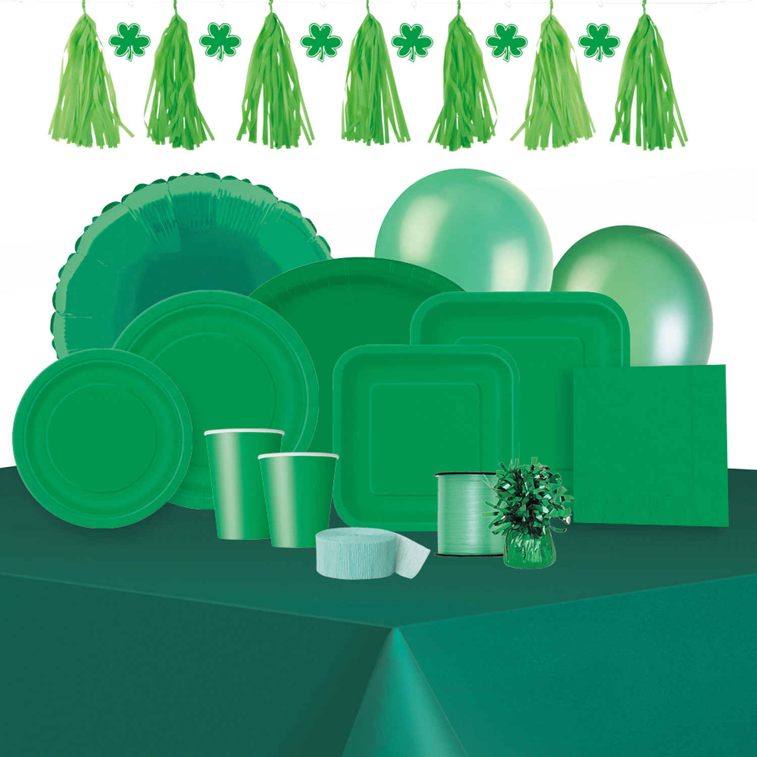 Paper Cocktail Napkins, 5 in, Green, 20ct - image 3 of 3