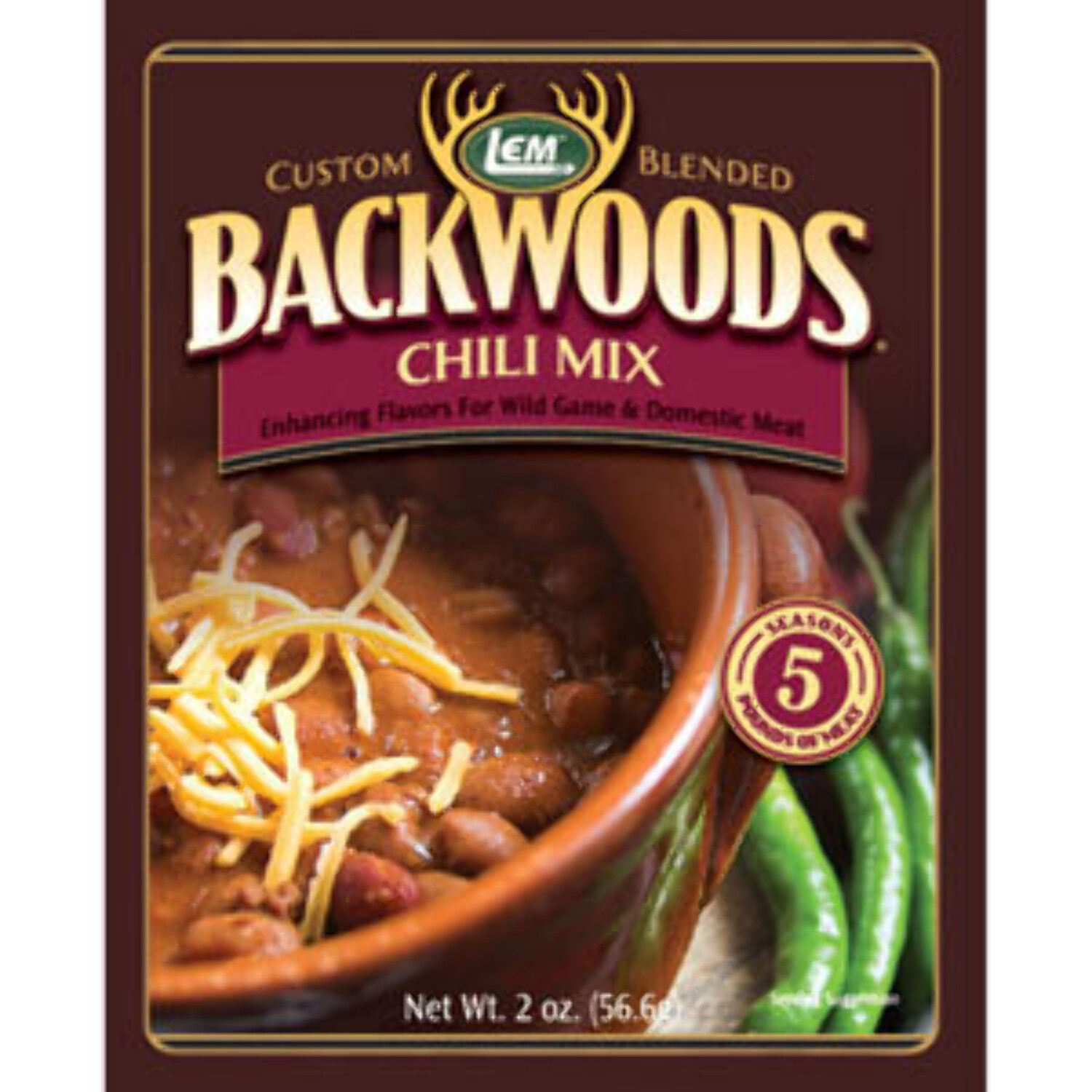 BACKWOODS CHILI SEASONING