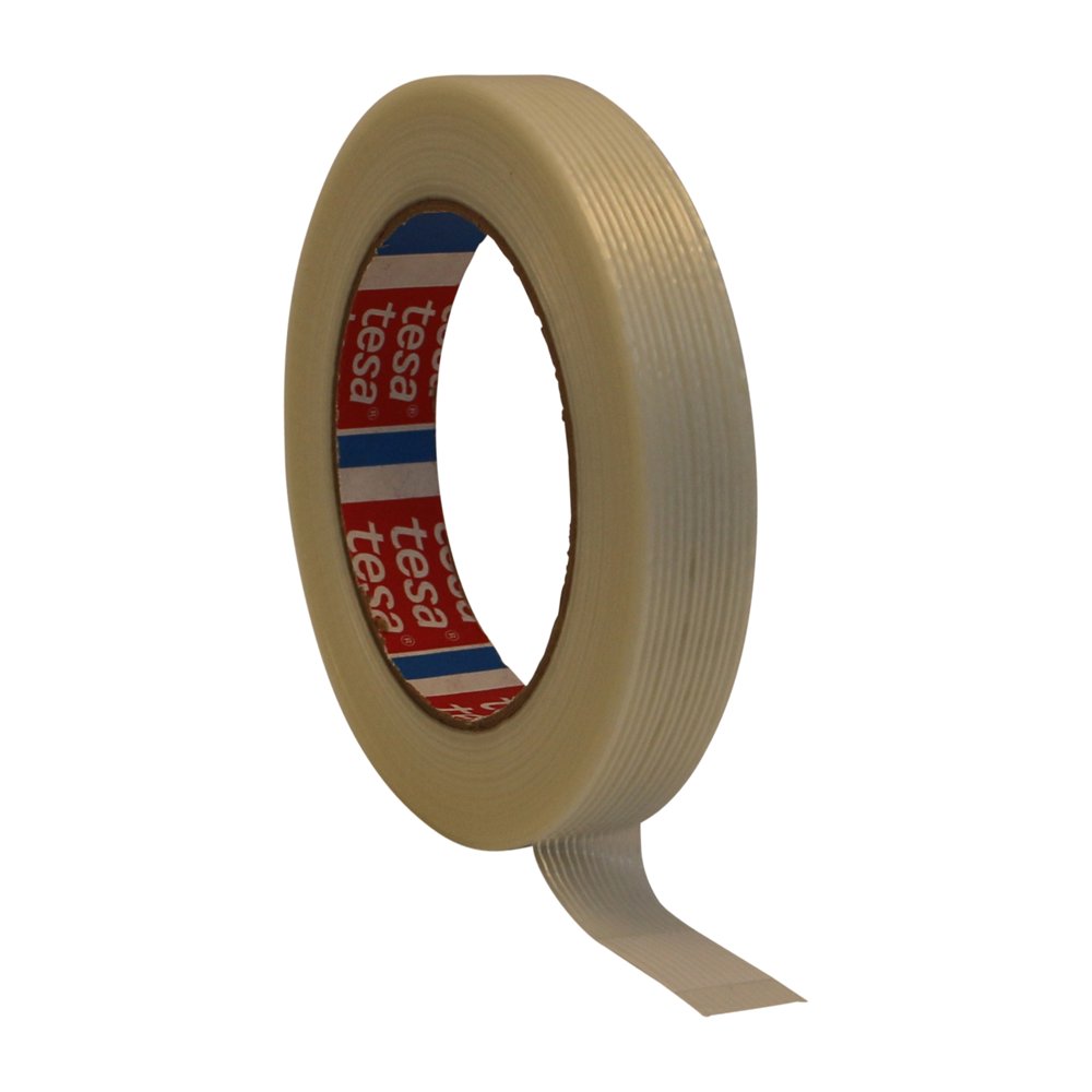 tesa NOPI 53327 Economy Grade Filament Strapping Tape 3/4 in x 60 yds. (Translucent) Walmart