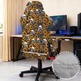thumbnail image 6 of Whosucclay Skull Sunflower Print Stretch Gaming Chair Cover, Soft and Comfortable Rotating Desk Chair Protector, Dust Protection, Modern, for Office Computer Racing Seat, 6 of 8