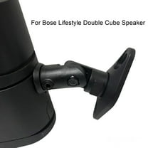 Wall Mount Bracket for Lifestyle Double Cube Speaker - Pair - Black