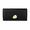 Black, variant on Large Leather Wallets for Women Trifold Clutch Wallet-Red