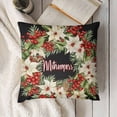 thumbnail image 3 of YINGXI Christmas Pillow Covers Throw Pillow Covers Winter Cushion Case for Sofa Couch Outdoor Patio Living Room ( Color A) 22x22in, 3 of 5