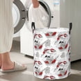 thumbnail image 6 of KLL Koi Fish Waterproof Foldable Laundry Hamper Bucket with Handles for Storage Bin,Kids Room,Home Organizer (Small ), 6 of 7