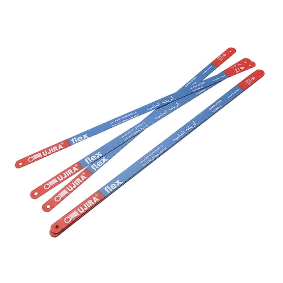 SagaSave 10Pcs 12"/300mmCarbon Steel Hacksaw Blades Hacksaw Replacement Blades Saw Blade