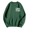 thumbnail image 3 of XIAONU Cool Aunts Club Sweatshirts For Women Double Sided Graphic Crewneck Sweatshirt Casual Daily Top, 3 of 6