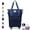 Dark Blue, variant on Beente Travel Bag with Wheels, Kulken Travel Bag with Wheels, 2025 Universal Wheeled Luggage for Business, Vacation & Weekend Getaways